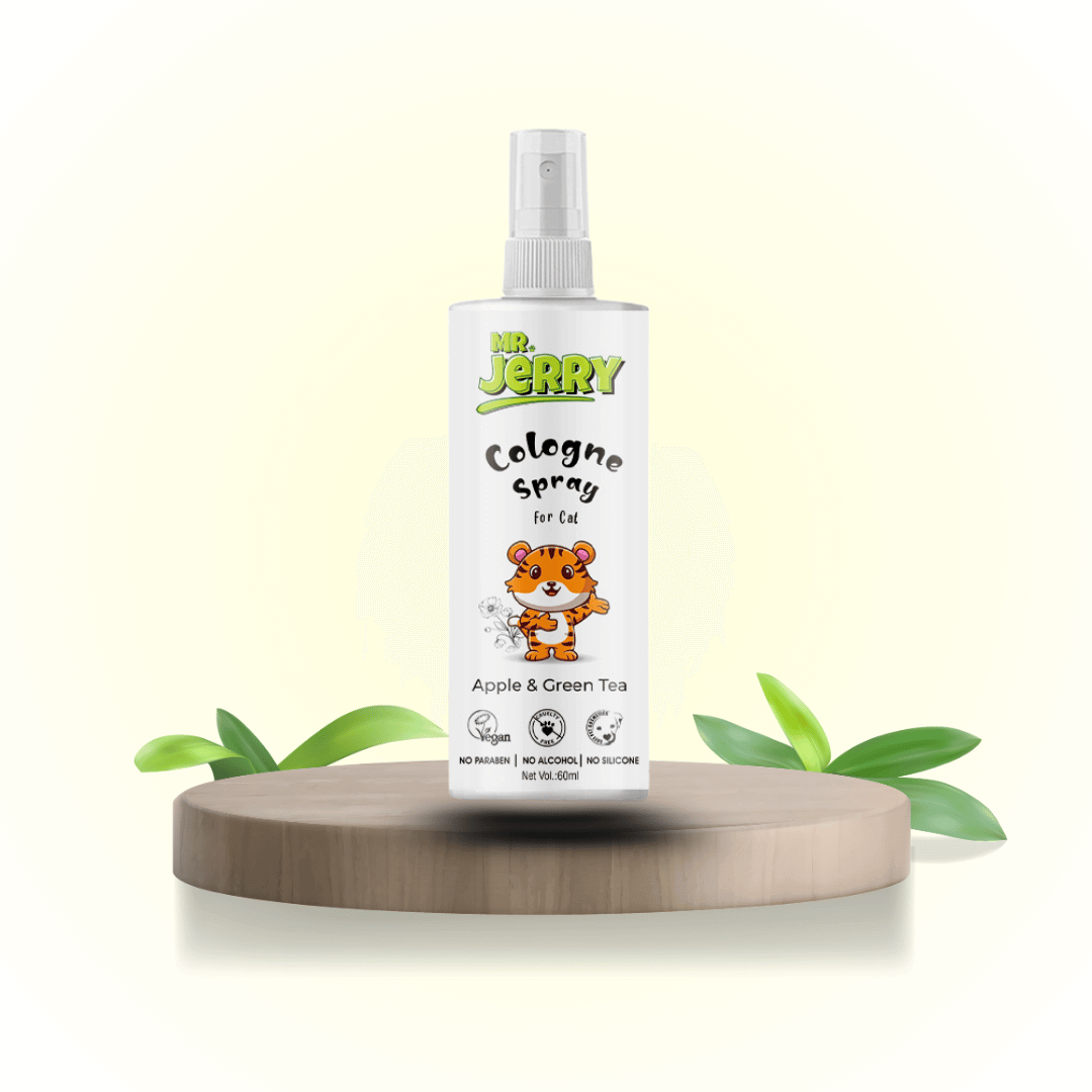 Mr. Jerry APPLE & GREEN TEA Cologne Spray for Cat - Mr.Jerry website