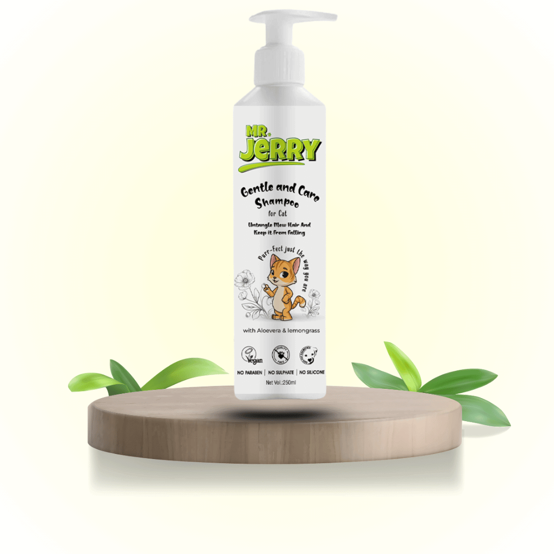Mr. Jerry Cat Shampoo with Aloe Vera & Lemon Grass (250ml) - Mr.Jerry website
