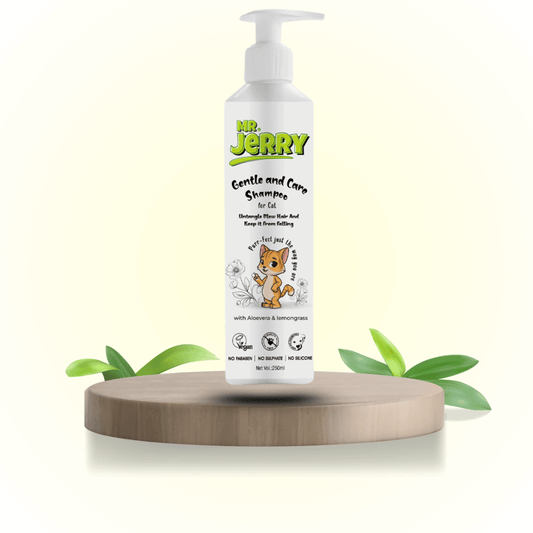 Mr. Jerry Cat Shampoo with Aloe Vera & Lemon Grass (250ml) - Mr.Jerry website