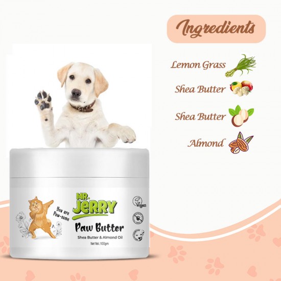 Mr . Jerry Paw Butter  Shea Butter & Almond Oil