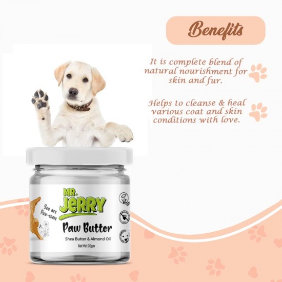 Mr . Jerry Paw Butter  Shea Butter & Almond Oil