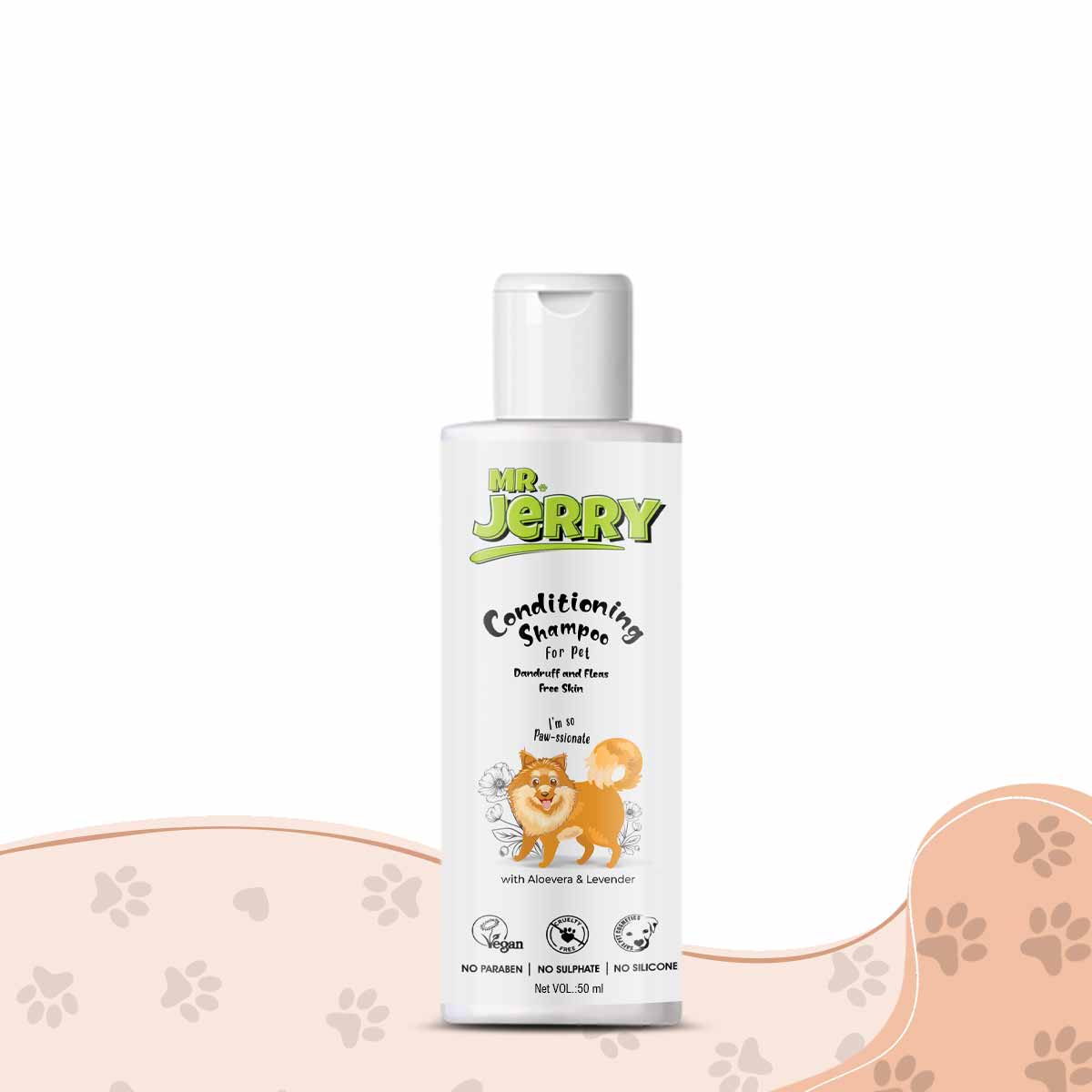 Mr . Jerry Conditioning Shampoo for Dogs with Aloevera & Levender