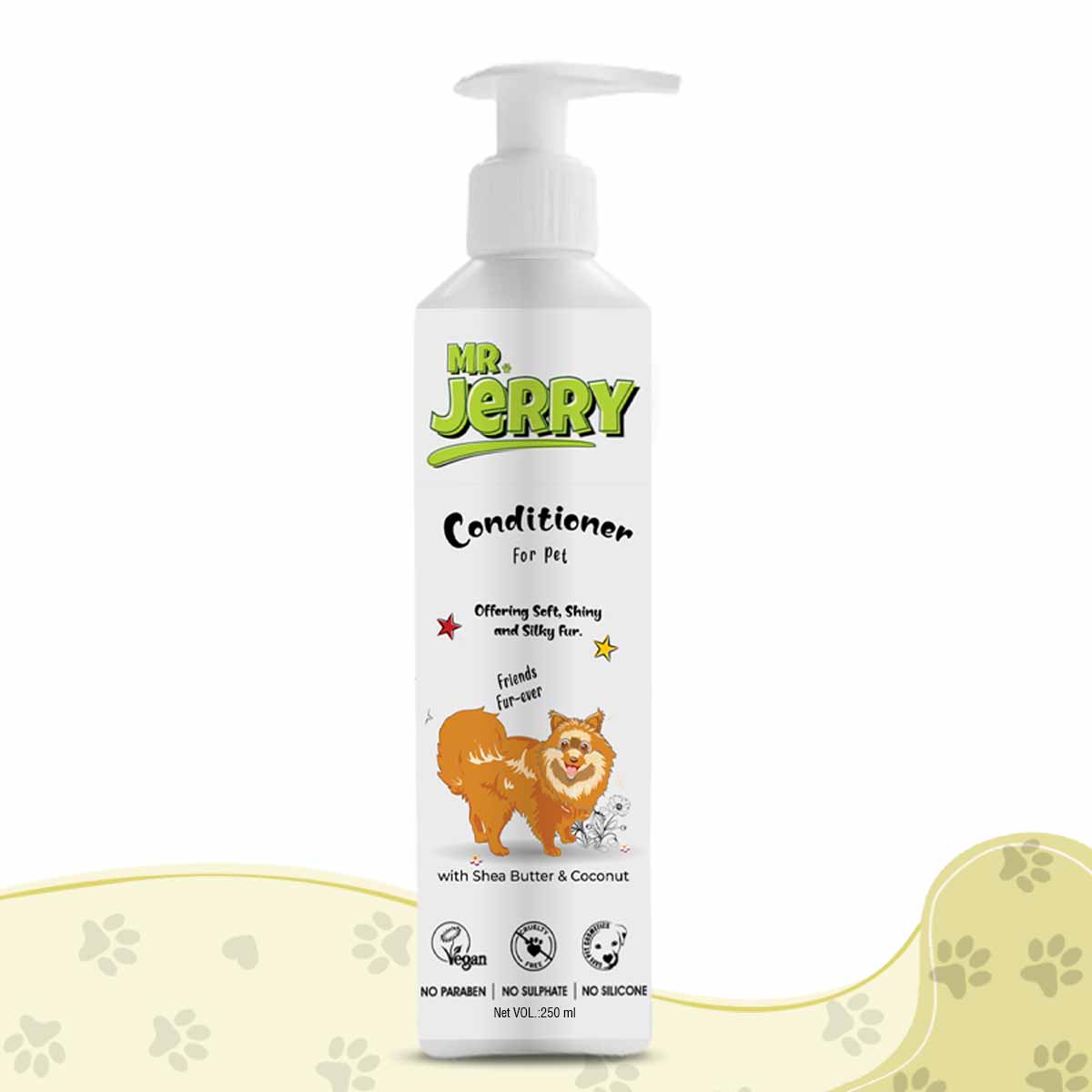 Mr . Jerry Pet Conditioner Shea Butter with Coconut