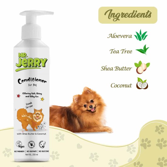 Mr . Jerry Pet Conditioner Shea Butter with Coconut